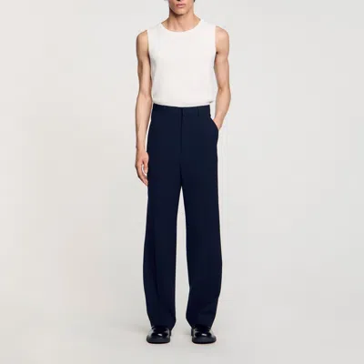 Sandro Suit Trousers In Black