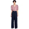 Sandro Suit Trousers In Navy Blue