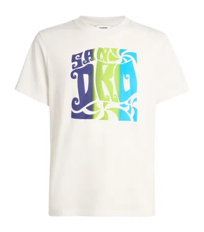 SANDRO SURF LOGO T-SHIRT
