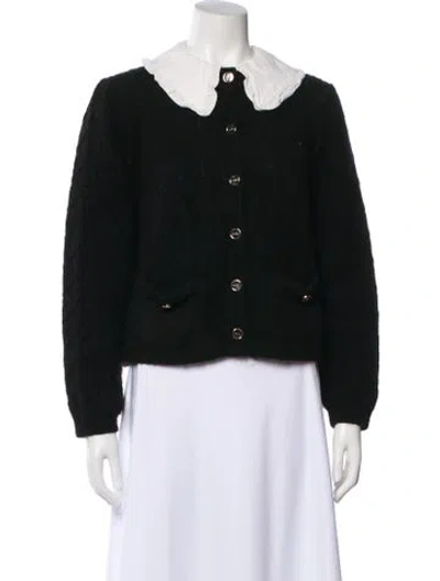 Pre-owned Sandro Sweater In Black