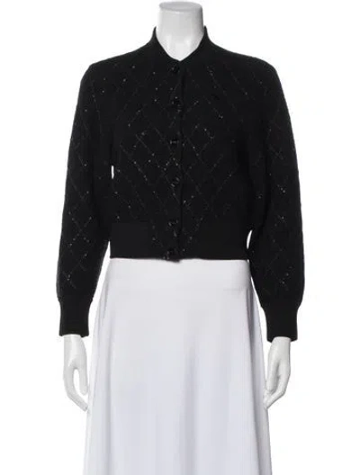 Pre-owned Sandro Sweater In Black