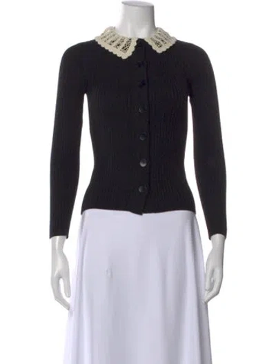 Pre-owned Sandro Sweater In Black
