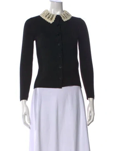 Pre-owned Sandro Sweater In Black