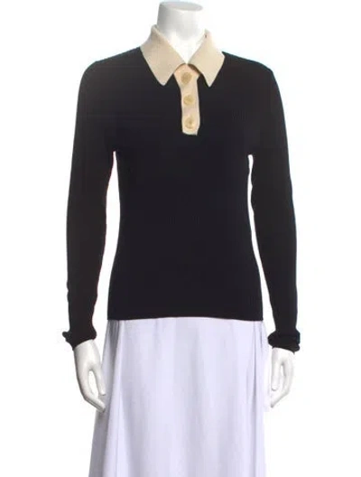 Pre-owned Sandro Sweater In Black