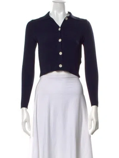 Pre-owned Sandro Sweater In Blue