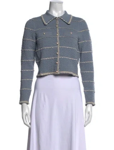 Pre-owned Sandro Sweater In Blue