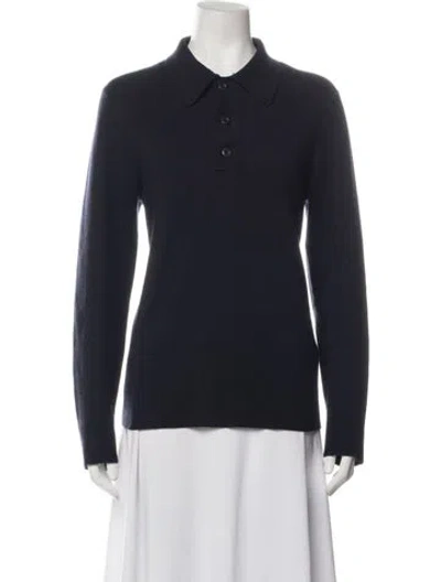Pre-owned Sandro Sweater In Blue