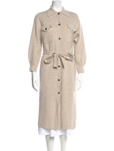 Pre-owned Sandro Sweater In Brown