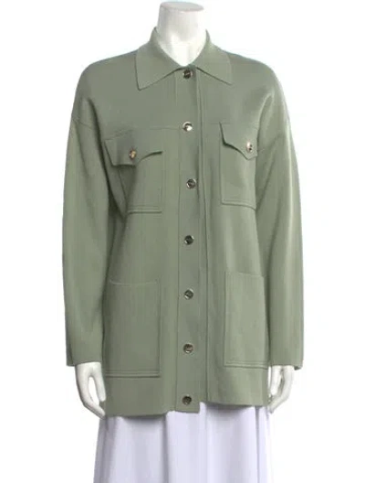 Pre-owned Sandro Sweater In Green