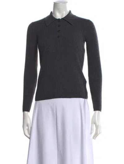 Pre-owned Sandro Sweater In Grey