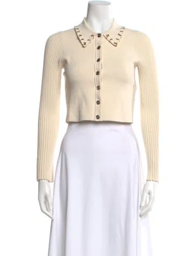 Pre-owned Sandro Sweater In Neutral