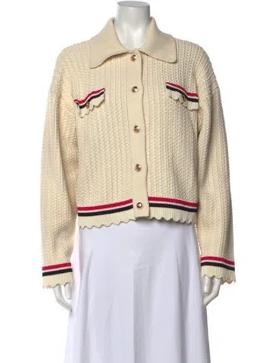 Pre-owned Sandro Sweater In Neutrals