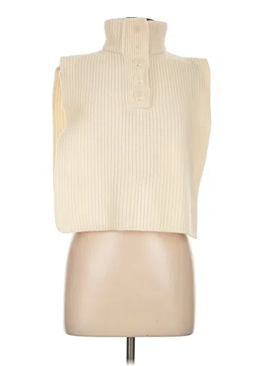 Pre-owned Sandro Sweater Vest In White