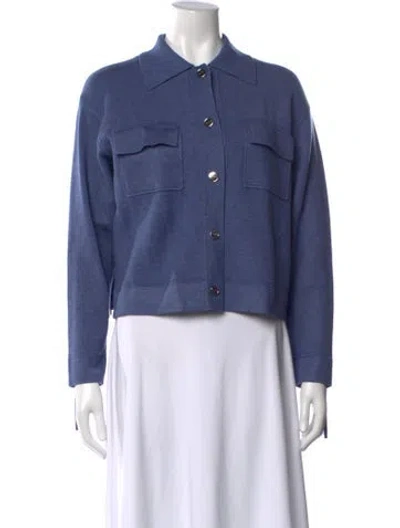 Pre-owned Sandro Sweater W/ Tags In Blue