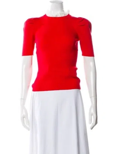 Pre-owned Sandro Sweater W/ Tags In Red