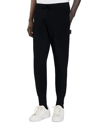 Sandro Sweatpants In Black
