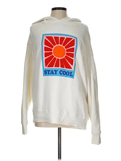 Pre-owned Sandro Sweatshirt In Ivory