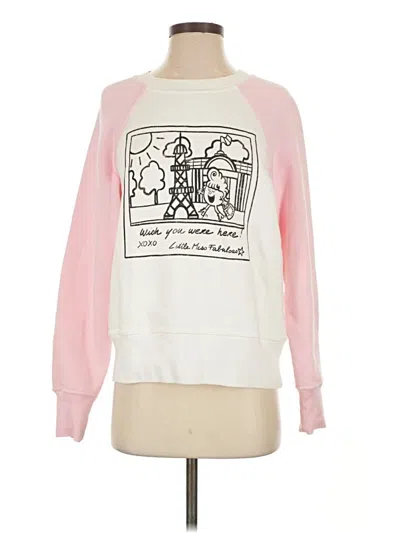 Pre-owned Sandro Sweatshirt In Pink