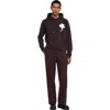 Sandro Sweatshirt With Flower Patch In Brown