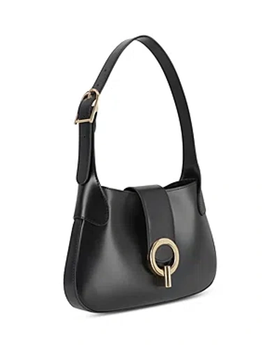 SANDRO SWEET JANET LEATHER SHOULDER BAG