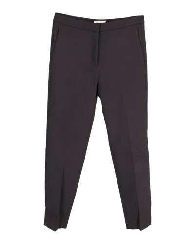 Sandro Tailored Pants In Black Viscose