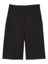 Sandro Tailored Shorts In Black