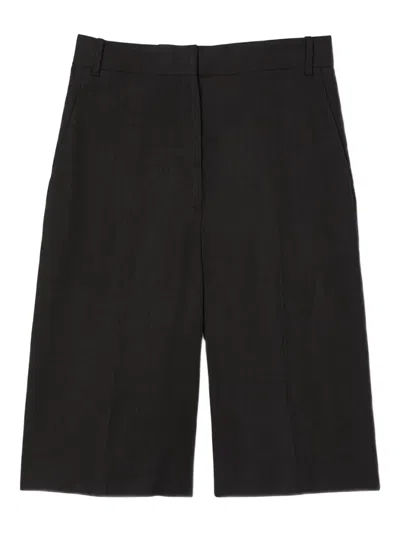 Sandro Tailored Shorts In Black