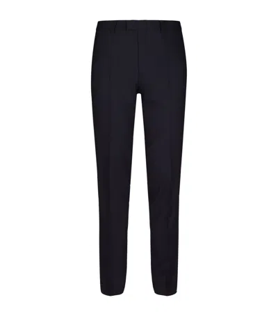 Sandro Tailored Trousers In Blue