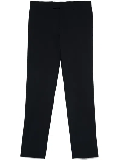Sandro Tapered Trousers In Blue