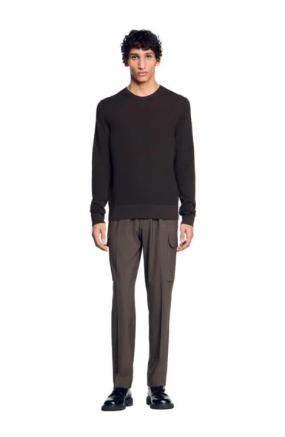 Sandro Textured Knit Sweater