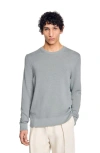 Sandro Textured Crewneck Sweater In Lime