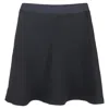 Sandro Textured Mini A-line Skirt In Black Polyester In Black
