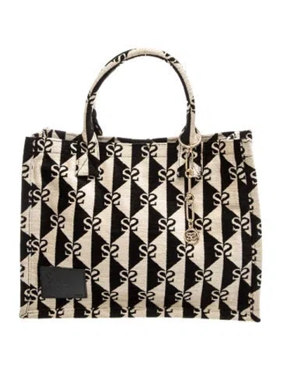 Pre-owned Sandro Top Handle Bag In Neutral