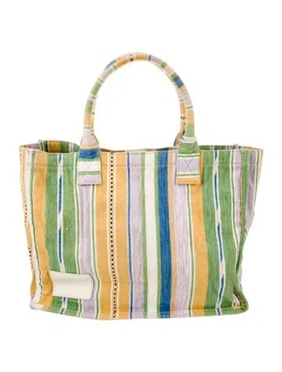 Pre-owned Sandro Top Handle Bag In Yellow