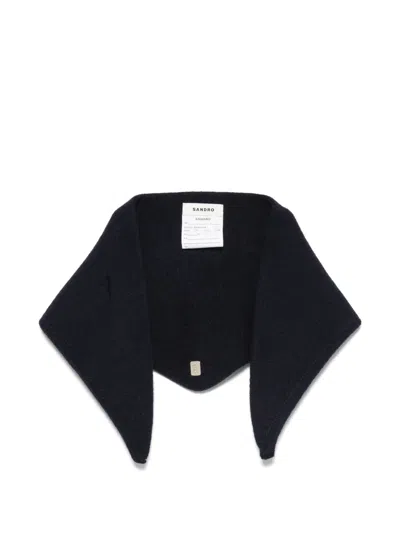 Sandro Triangular-shape Scarf In Multi