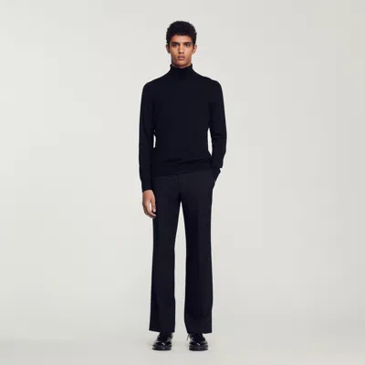 Sandro Turtleneck In Black