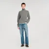 Sandro Turtleneck Sweater In Gray