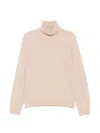 Sandro Turtleneck Sweater In Pink