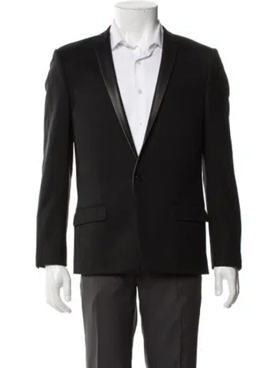 Pre-owned Sandro Tuxedo In Black