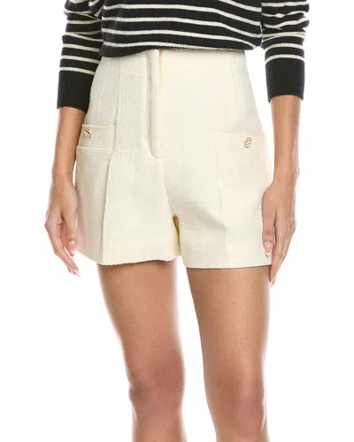 Sandro Tweed Short In Neutral