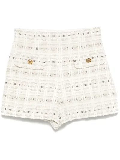 SANDRO TWEED SHORTS