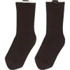Sandro Two-tone Knee-high Socks In Brown