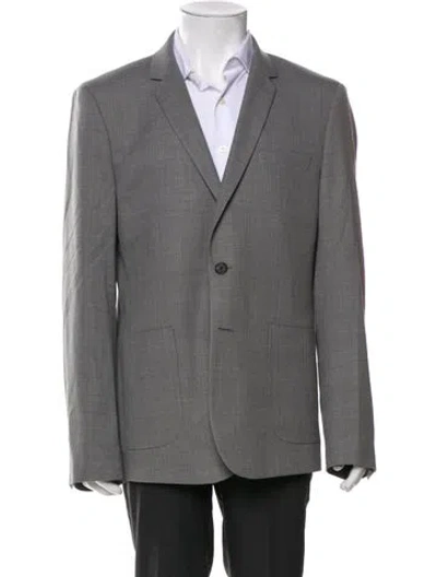 Pre-owned Sandro Two-piece Blazer W/ Tags In Gray