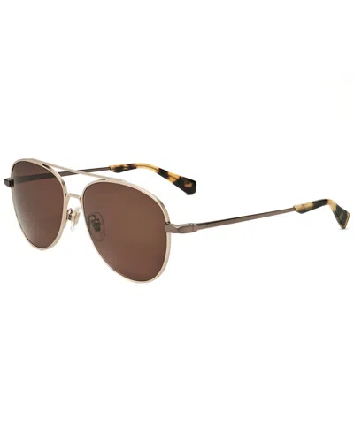 Sandro Unisex 55mm Sunglasses In Brown