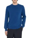 Sandro Unisex Industrial Cashmere Sweater In Blue