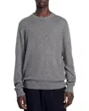 Sandro Unisex Industrial Cashmere Sweater In Grey