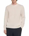 Sandro Unisex Industrial Cashmere Sweater In Neutral