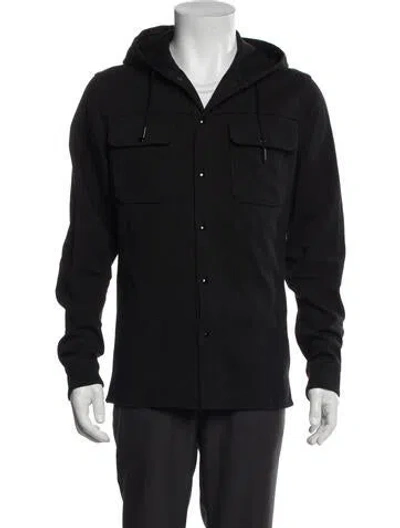 Pre-owned Sandro Utility Jacket In Gray