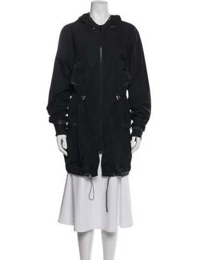 Pre-owned Sandro Utility Jacket In Gray