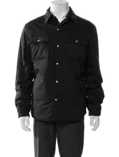Pre-owned Sandro Utility Jacket In Gray